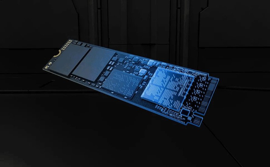 QUNTAM NVMe M.2 2280 4TB PCIe3.0 Gen3x4 3D NAND SSD Read:MAX3500MBs Write:MAX3000MBs ノートパソコン/デスクトップパ画像
