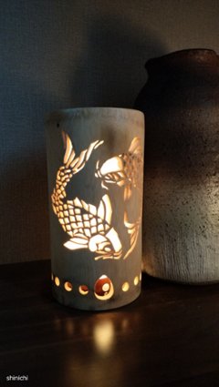 竹灯篭（鶴）｜創作品モール あるる