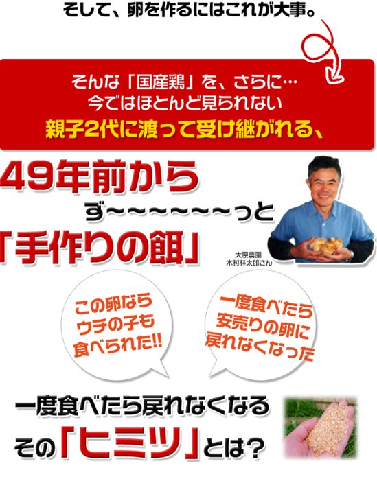 平飼い卵の初産み卵80個＋破損保証のオマケ28個画像