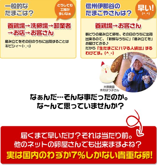 平飼い卵の初産み卵80個＋破損保証のオマケ28個画像