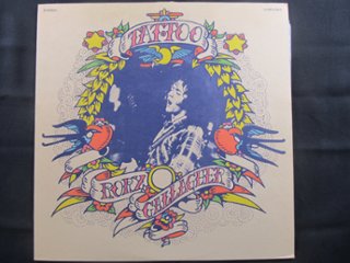 中古LP RORY GALLAGHER『TATTOO』／ロリー・ギャラガー　『タトゥー』の画像