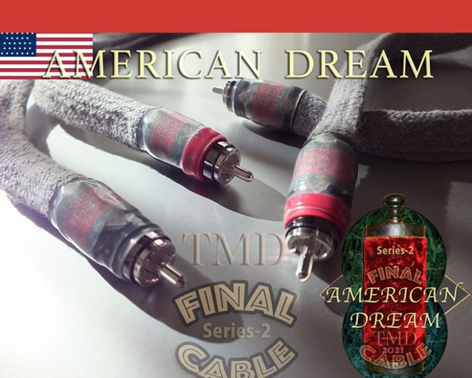 🔴AMERICAN DREAM（FINAL CABLE SERIES-2）  1.0m♫1850年当時のワイヤーともなると・・全く予想が付かないものだったが聞いて唖然とし、ついで納得させられた♫画像