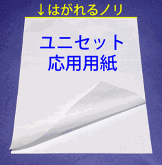 汎用複写単票『ユニセット応用用紙』N40ブルー発色 2P（2枚複写）1,000set画像