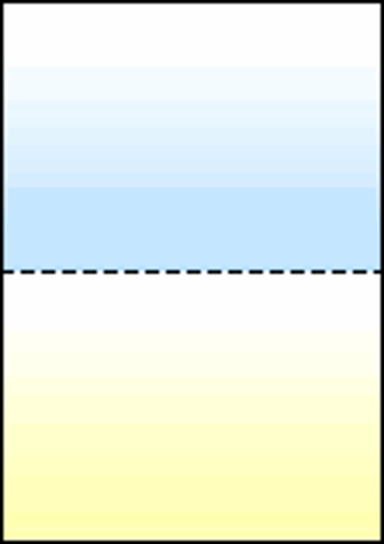 A4 グラデーション55kg 2分割/マイクロミシン目(穴無し・2色) 2,000枚画像