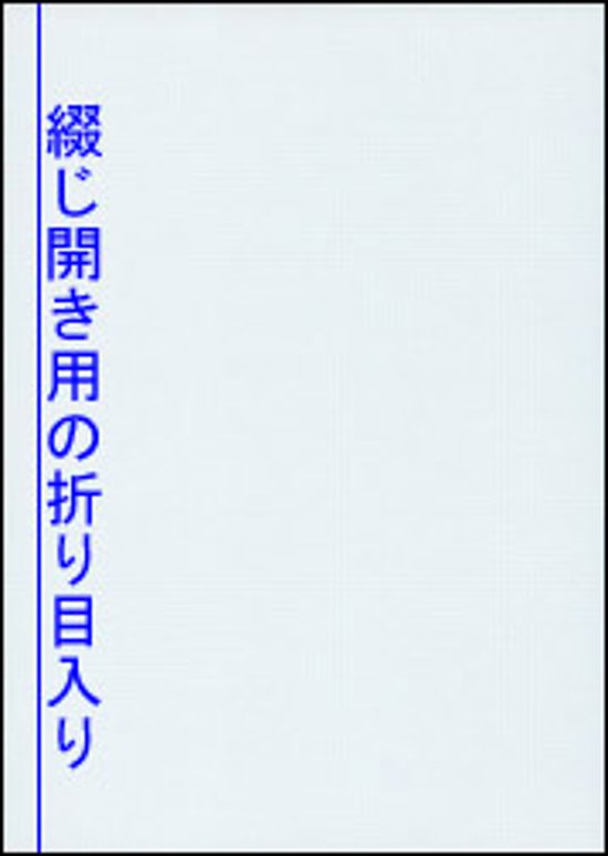 表紙用紙 折り目入り 両面ライトブルー地模様　A4厚紙上質135kg　250枚画像