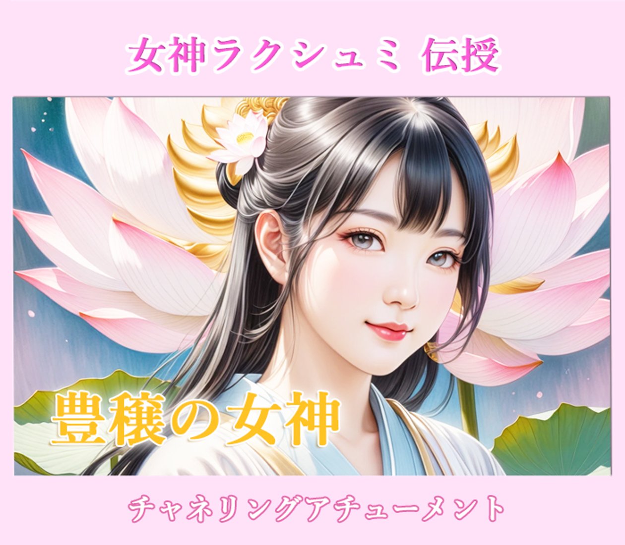 豊かさの女神セット講座™】アバンダンティア＆ラクシュミ☆究極の豊か 