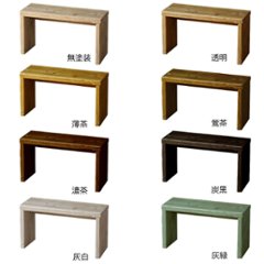OLD ASHIBA（足場板古材）ベンチ シェルフ Ｂタイプ（両端の飛び出しなし） 幅600ｍｍ×高さ335ｍｍ×奥行235ｍｍ画像