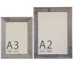 古材 額縁フレーム A2・A3サイズ画像