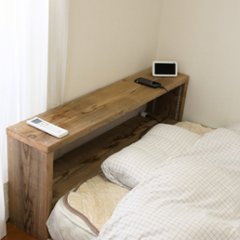 古材 コの字 収納ラック(可動棚1枚) 幅310〜400ｍｍ×高さ410〜500ｍｍ×奥行240ｍｍ 【受注生産】画像