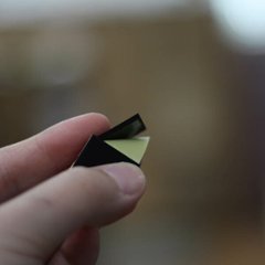 吊り金具（三角カン２個＋クッションゴム２枚）画像