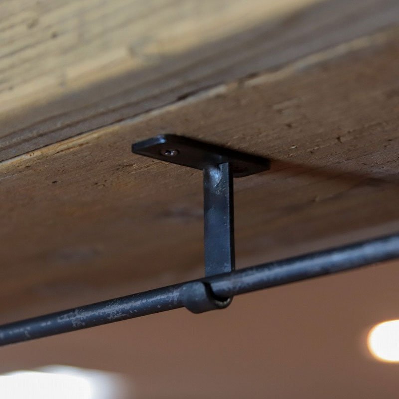 黒皮鉄シリーズ】アイアン吊り下げフック（ワックス仕上げ） ※ハンガー