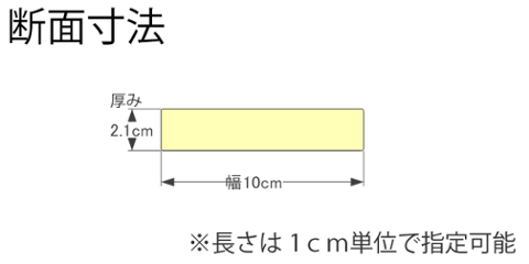 DIY素材◇国産杉（新材） ４枚セット 厚21ｍｍ×幅100ｍｍ×長さ1610〜1700ｍｍ 〈受注生産〉画像