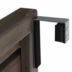 ステンレス製フェンス固定金具上部用-固定式/１個単品 （金属手すり用：幅30ｍｍ〜100ｍｍまで対応） 〈受注生産〉の画像
