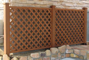 ウッドフェンス用ポストキャップ◇国産杉　　厚36×120ｍｍ角 　▲65ミリステンレスビス４本付 [受注生産]画像