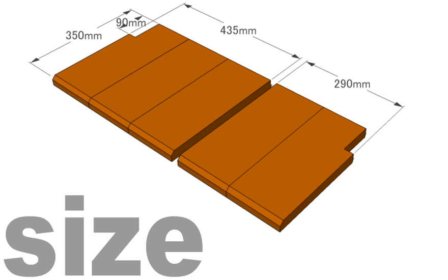 ◇オプションパーツ◇ 規格型プランター付きフェンス用【専用ふた】 （幅739ｍｍ×奥行336ｍｍ用）画像