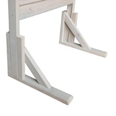 ◇オプションパーツ◇　規格型プランター付きフェンス用　【自立補助脚（１セット）】　奥行432ｍｍ（高さ1800ｍｍタイプ用）の画像