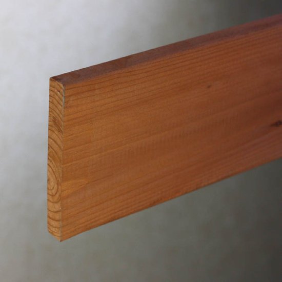【シンプル横板フェンス用素材　２：横板】 フェンス横板◇国産杉 厚み15ｍｍ×板幅120ｍｍ×長さ1300ｍｍ 〈受注生産〉画像