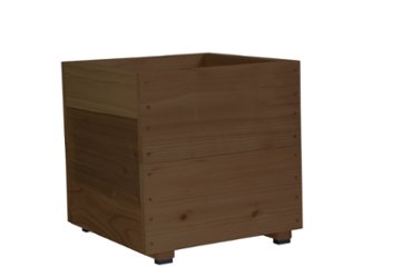 スクエアプランターＬサイズ（2段） 幅37.5cm×奥行37.5cm×高さ38.5cm/深さ33.3cm 容量34L画像