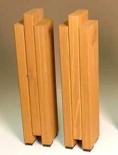 花台棚板Ａタイプ専用脚　（スクエアプランター2段用）２入の画像