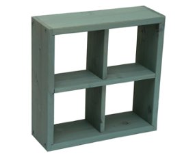 格子ラックミニ　120型　2Ｘ2　幅280ｍｍ×高さ280ｍｍ×奥行96ｍｍ画像