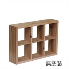 格子ラックミニ　120型　3Ｘ2　幅410ｍｍ×高さ280ｍｍ×奥行96ｍｍ画像