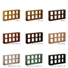 格子ラックミニ　120型　4Ｘ2　幅540ｍｍ×高さ280ｍｍ×奥行96ｍｍ画像