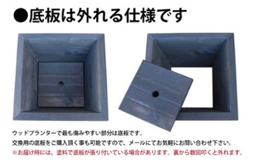 寄せ植えプランター（深底）Ｍサイズ　幅310ｍｍ×奥行310ｍｍ×高さ180ｍｍ画像