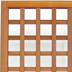 枠付きラティス/格子Ａ（枠幅★65ｍｍ）◇国産杉 807ｍｍ×1794ｍｍ [受注生産]の画像