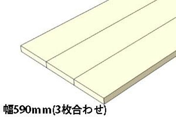 OLD ASHIBA 天板 （幅はぎ材/３枚あわせ）【縁無し】 厚35ｍｍ×幅590ｍｍ×長さ610〜700ｍｍ 〈受注生産〉画像