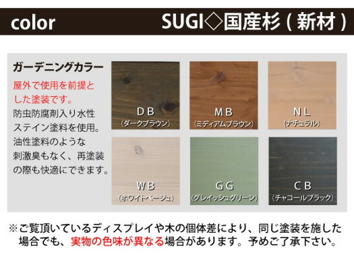 ◇オプションパーツ◇ スクエアプランター専用ふた【セミオーダーサイズ】 幅600〜740(オーダー)×奥行250〜300ｍｍ(オーダー)用※ふたは左右2分割 〈受注生産〉画像