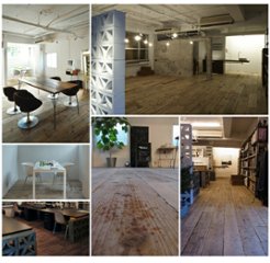 【5-35R-LMIX】 杉足場板(古材) 35mm厚／標準グレード／ラフ仕上げ [短尺ミックス]画像