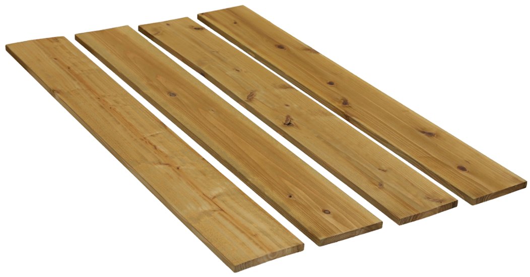 【アウトレット0305】DIY素材◇国産杉（新材）４枚セット 厚15ｍｍ×幅140ｍｍ×長さ990ｍｍ　ナッツ色画像