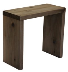 【アウトレットN02】国産杉コの字ラック（板厚24mm）幅315-320mm×高さ290mm×奥行150mm マロン色★ぐらつきあり画像