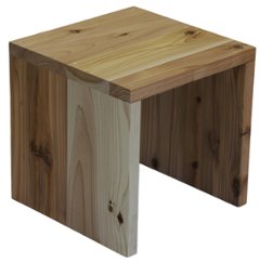 【アウトレットN10】国産杉コの字ラック（板厚24mm）幅300mm×高さ300mm×奥行300mm 無塗装画像