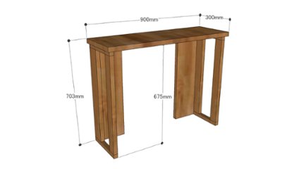 SUGI 国産杉（新材）スリムボックス 幅400ｍｍ×奥行250ｍｍ×高さ675ｍｍ 【受注生産】画像