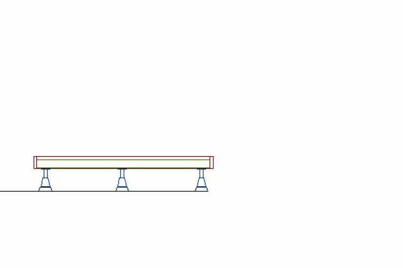 ウッドデッキ（規格型）◇国産杉（飫肥杉赤味）：縦張 間口2.0ｍ×奥行2.5ｍタイプ ※フェンスは別売りです 【受注生産】画像