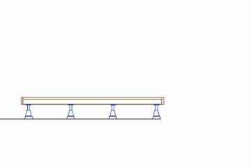 ウッドデッキ（規格型）◇国産杉（飫肥杉赤味）：縦張 間口2.6ｍ×奥行2.5ｍタイプ ※フェンスは別売りです 【受注生産】画像