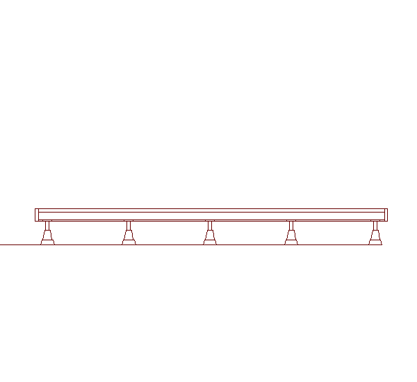 ウッドデッキ（規格型）◇国産杉（飫肥杉赤味）：縦張 間口3.9ｍ×奥行3.6ｍタイプ ※フェンスは別売りです 【受注生産】画像