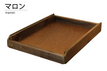 OLD ASHIBA（足場板古材）レタートレイ（Ａ４タテ）　１個単品画像