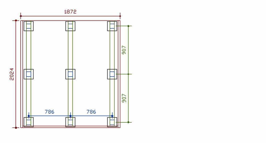 ウッドデッキ（規格型）◇国産杉（飫肥杉赤味）：横張 間口1.8ｍ×奥行2.0ｍタイプ ※フェンスは別売りです 【受注生産】画像