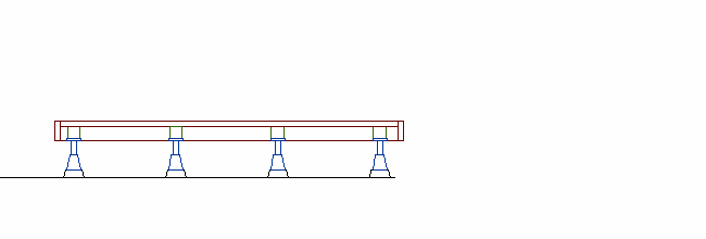 ウッドデッキ（規格型）◇国産杉（飫肥杉赤味）：横張 間口2.5ｍ×奥行1.0ｍタイプ ※フェンスは別売りです 【受注生産】画像