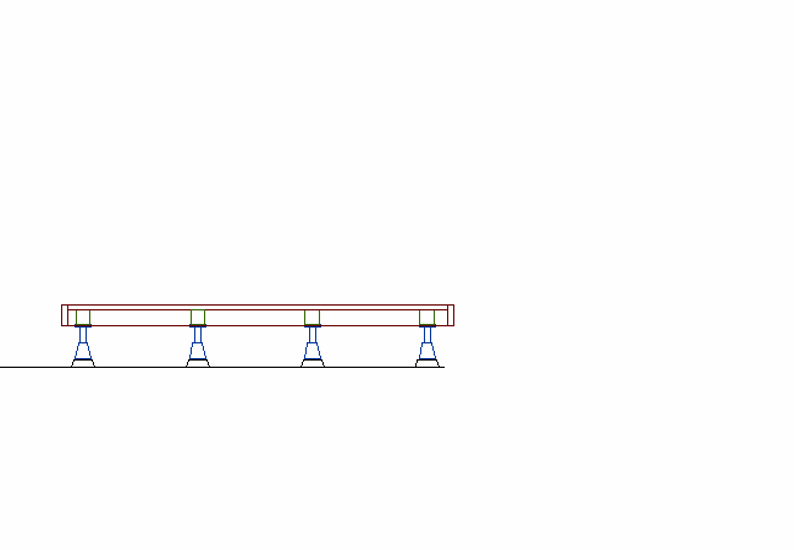ウッドデッキ（規格型）◇国産杉（飫肥杉赤味）：横張 間口2.5ｍ×奥行2.7ｍタイプ ※フェンスは別売りです 【受注生産】画像