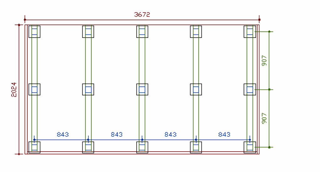 ウッドデッキ（規格型）◇国産杉（飫肥杉赤味）：横張 間口3.6ｍ×奥行2.0ｍタイプ ※フェンスは別売りです 【受注生産】画像