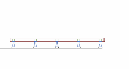 ウッドデッキ（規格型）◇国産杉（飫肥杉赤味）：横張 間口3.6ｍ×奥行2.0ｍタイプ ※フェンスは別売りです 【受注生産】画像