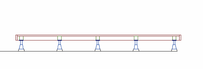ウッドデッキ（規格型）◇国産杉（飫肥杉赤味）：横張 間口4.0ｍ×奥行1.0ｍタイプ ※フェンスは別売りです 【受注生産】画像