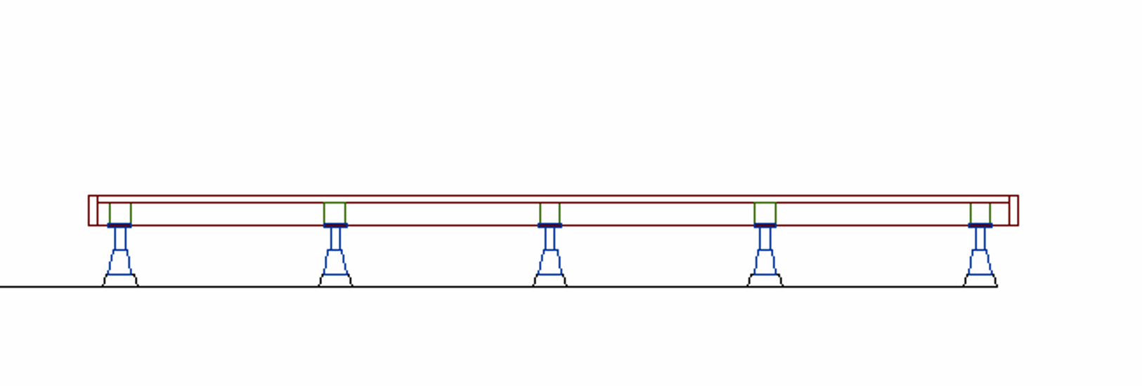 ウッドデッキ（規格型）◇国産杉（飫肥杉赤味）：横張 間口4.0ｍ×奥行1.0ｍタイプ ※フェンスは別売りです 【受注生産】画像