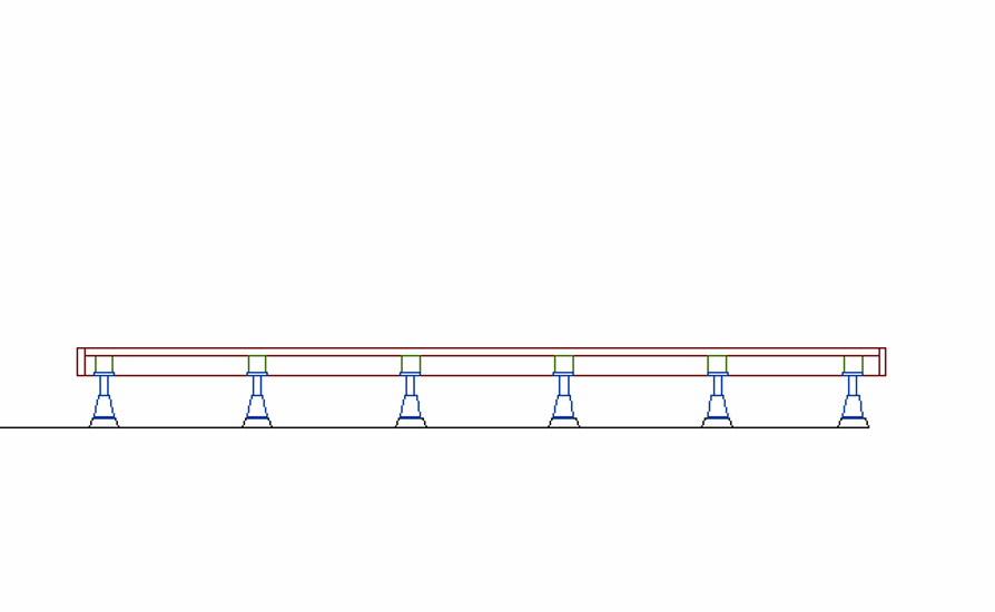 ウッドデッキ（規格型）◇国産杉（飫肥杉赤味）：横張 間口4.0ｍ×奥行2.5ｍタイプ ※フェンスは別売りです 【受注生産】画像