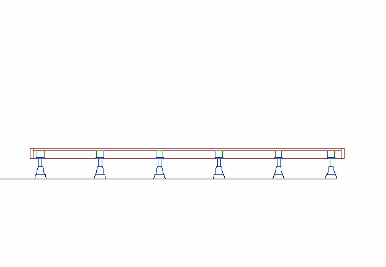 ウッドデッキ（規格型）◇国産杉（飫肥杉赤味）：横張 間口4.0ｍ×奥行2.7ｍタイプ ※フェンスは別売りです 【受注生産】画像
