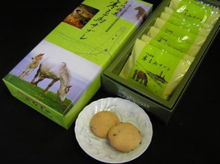 下北銘菓　寒立馬サブレ　2枚入×10袋入の画像