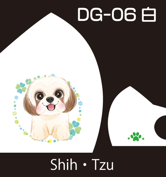 Pretty Dog Designファッションマスク３枚セット画像